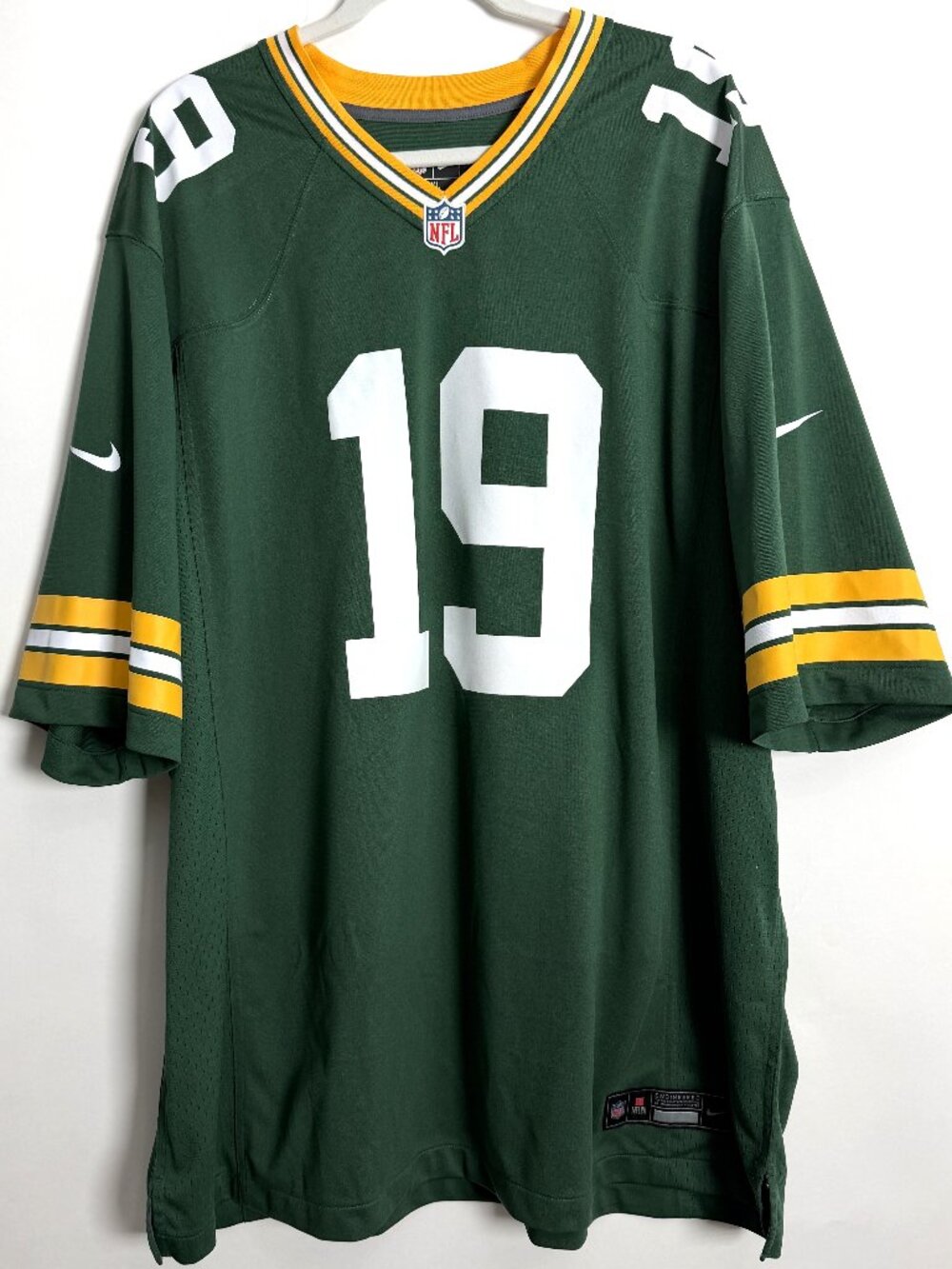 GREEN BAY PACKERS NIKE DANIEL WHELAN  #19 JERSEY 3XL